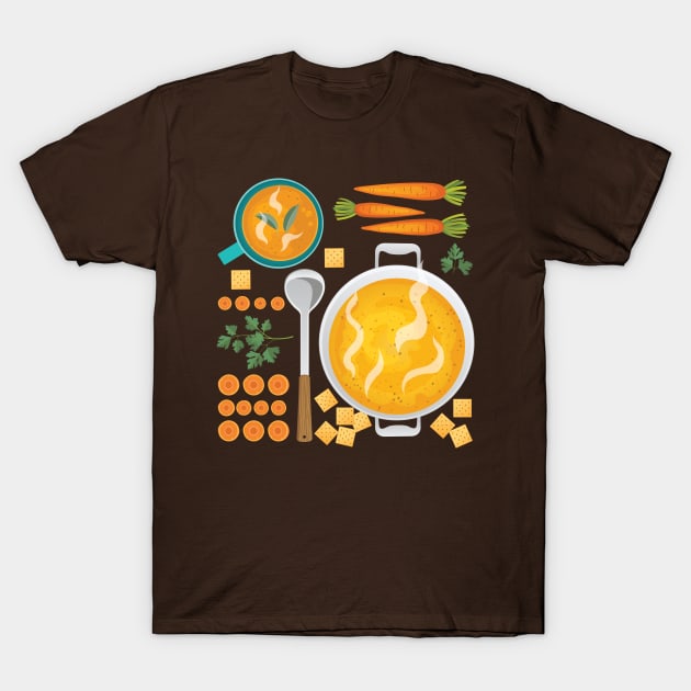 Homemade Soup T-Shirt by SWON Design